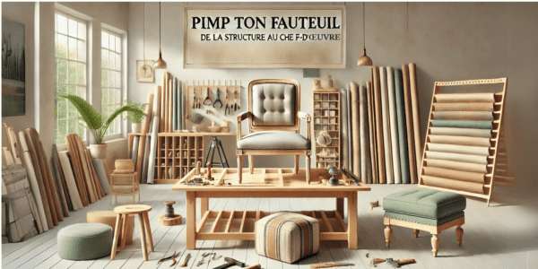 Pimp ton fauteuil, de la structure au chef d'oeuvre